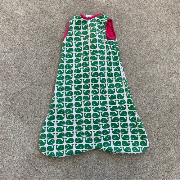 Green whale Little Fishkopp sleep sack - Picture 5 of 7